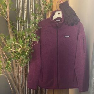 Patagonia Women's Better Sweater Jacket in Plum